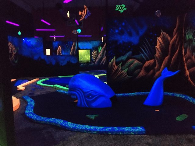 Shankz Black Light Miniature Golf
