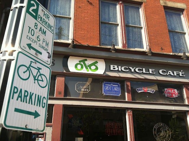 Over The Bar Bicycle Cafe in the Historic South Side