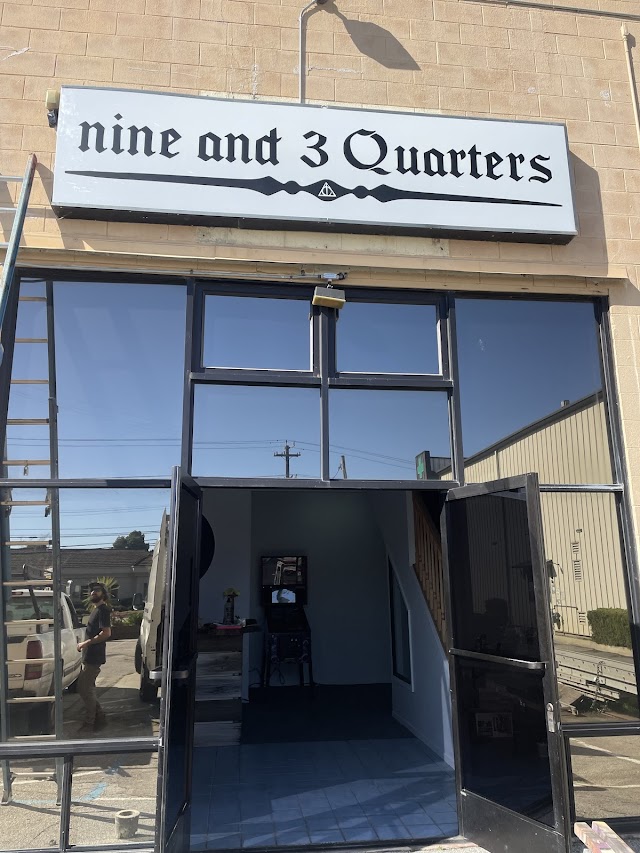 nine and 3 Quarters