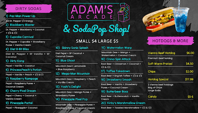 Adam's Arcade and SodaPop Shop