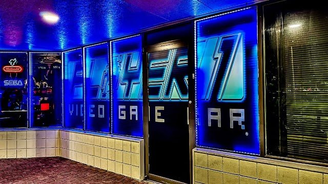 Player 1 Video Game Bar