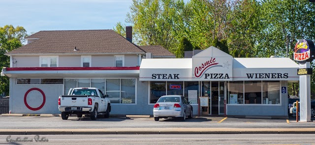 Cosmic Steak Pizza & Weiners