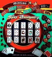 Image # 5809: Gin Rummy Backglass