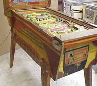 Image # 11663: Gladiator Cabinet - Left 
(Note that the lockdown bar is not original.)