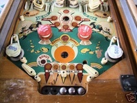 Image # 40341: Gold Mine Lower Playfield 
(Serial number 1729.)