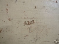 Image # 40346: Gold Mine Serial Number 
(Serial number 1729 is located on back of cabinet.)