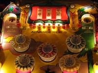 Image # 42051: Gold Rush Illuminated Upper Playfield
