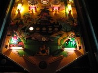 Image # 42052: Gold Rush Illuminated Lower Playfield
