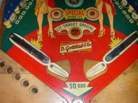 Image # 12880: Gold Star Lower Playfield