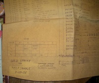 Image # 32192: Gold Strike Sample Game Schematic 
(Serial number 01010.)