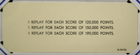 Image # 76977: Golden Arrow Score Card