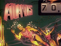 Image # 23205: Atlantis Illuminated Backglass - Detail