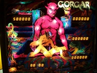 Image # 26081: Gorgar Illuminated Backglass