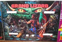 Image # 28130: Grand Lizard Pre-Production System 9 Backglass 
(Artist is Paul Faris.)