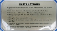 Image # 43161: Grand Prix Instruction Card 
(From the game with serial number 286825.)
