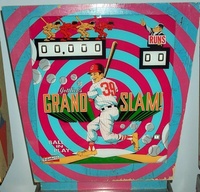 Image # 5399: Grand Slam Backglass (with original cabinet colors)