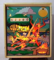 Image # 38211: Gulfstream Illuminated Backglass 
(Serial number GSP 1121.)