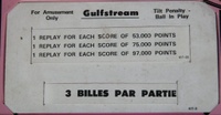 Image # 45251: Gulfstream Score Card - France