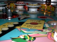 Image # 18542: Aces & Kings Playfield - Ball View 
(Serial number 71272.)