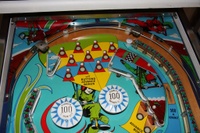 Image # 40124: Hang Glider Upper Playfield 
(Serial number 3323.)