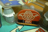 Image # 40350: Happy Clown Sample Game - Upper Right Target 
(Serial number 01045 S.)