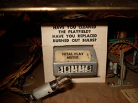 Image # 49803: Happy Clown Maintenance Reminder Sign 
(Serial number 08505.)