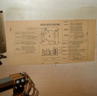 Image # 49804: Happy Clown Motor Switch Chart 
(Serial number 08505.)