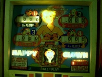 Image # 25691: Happy Clown Illuminated Backglass