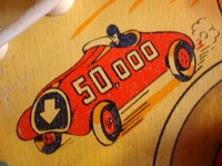 Image # 40006: Auto Race Playfield - Detail