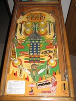 Image # 69496: Auto Race Playfield 
(Serial number E14989AR.)