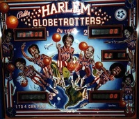 Image # 6165: Harlem Globetrotters On Tour Backglass