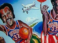 Image # 30367: Harlem Globetrotters On Tour Backglass - Detail