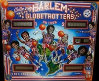Image # 10964: Harlem Globetrotters On Tour Backglass