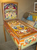Image # 51745: Harvest Moon Cabinet - Full View 
(The coin door shown here is not original to this game.)