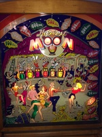 Image # 63914: Harvest Moon Illuminated Backglass 
(Serial number 069253HM.)