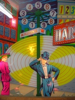 Image # 52647: Harvey Illuminated Backglass - Detail