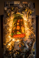 Image # 59173: Haunted House Illumination for Basement Playfield 
(The backglass can be seen through this raised playfield.)