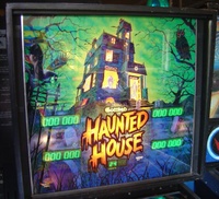 Image # 23739: Haunted House Illuminated Backglass
