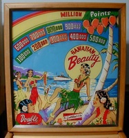 Image # 19347: Hawaiian Beauty Backglass
