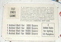 Image # 24644: Hay-Ride Instructions and Score Card 
(Serial number HR-1179.)