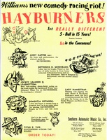 Image # 4233: Hayburners Flyer, Back