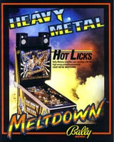 Image # 4045: Heavy Metal Meltdown Flyer, Front