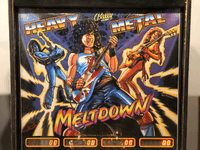 Image # 77843: Heavy Metal Meltdown Illuminated Backglass