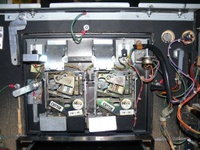 Image # 47792: Heavy Metal Meltdown Inside Coin Door 
(The playfield has a paper tag with serial number 000781.)