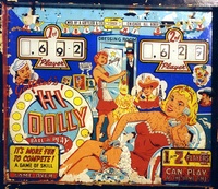 Image # 7329: Hi Dolly Backglass