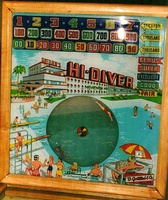 Image # 1138: Hi-Diver Backglass