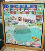 Image # 9606: Hi-Diver Backglass