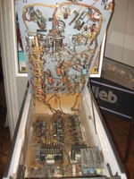 Image # 40547: Aztec Inside Cabinet 
(The game in this image has a repainted cabinet but is included here to show the inside components.)