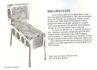 Image # 38329: Bull's Eye GameRoom Magazine Scan 
(GameRoom Magazine, Feb 1995, Vol 7, No. 2,  page 20.(Used with permission))