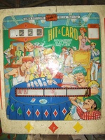Image # 10805: Hit-A-Card Backglass